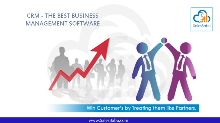 CRM - The Best Business Management Software : SalesBabu.com