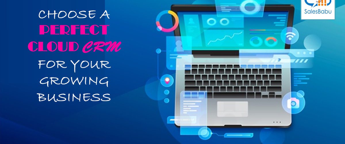 Choose a Perfect Cloud CRM For Your Growing Business : SalesBabu.com