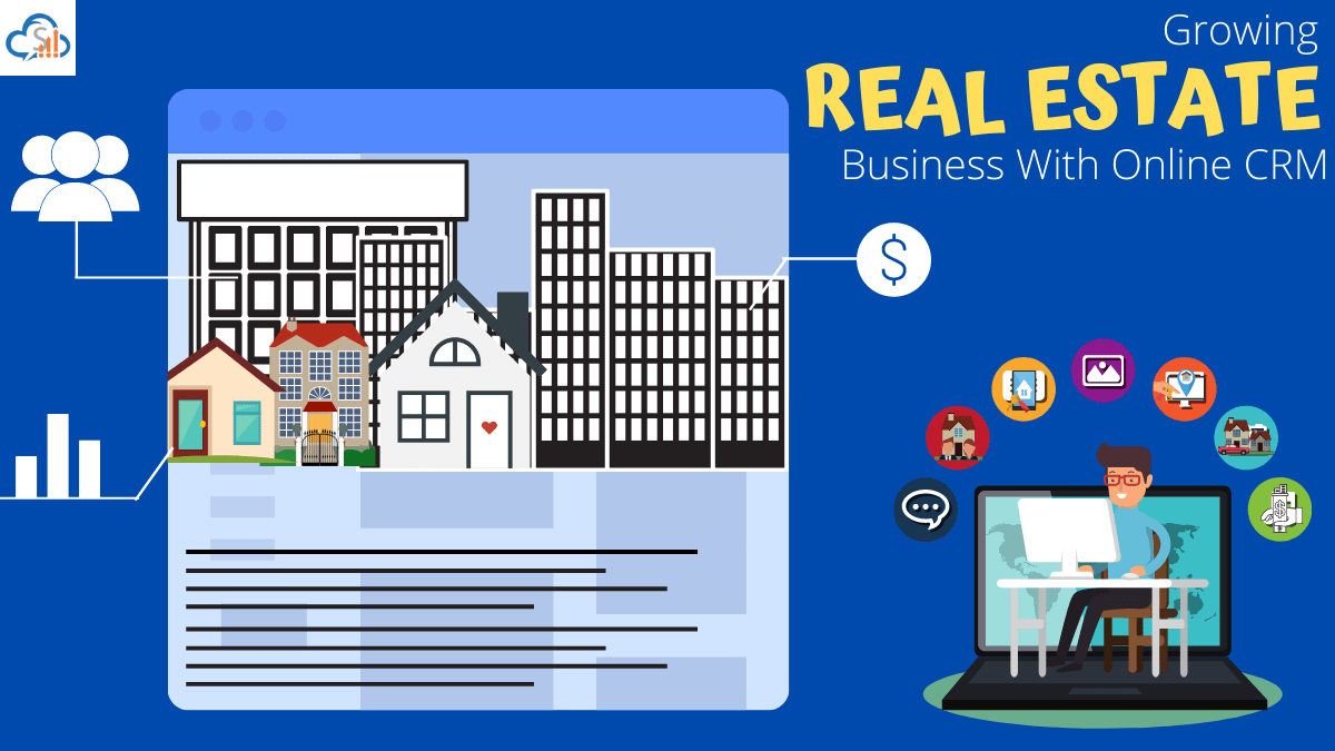 Growing Real Estate Business With Online CRM SalesBabu CRM