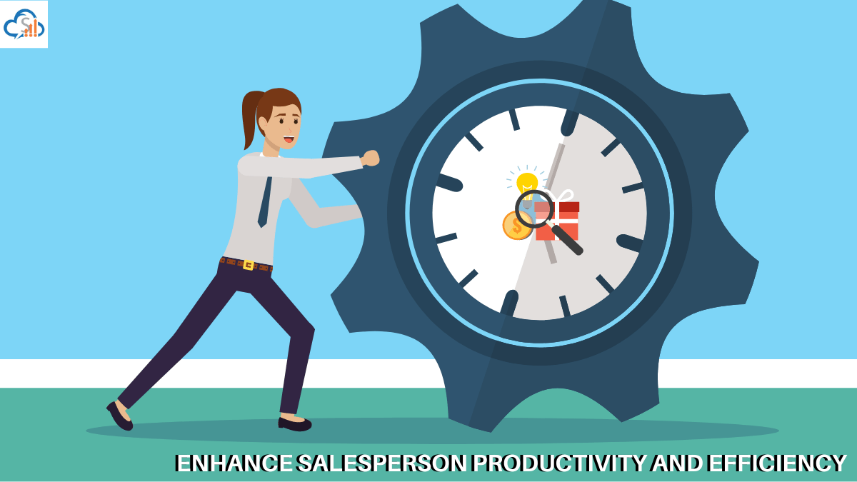 Enhance salesperson productivity with online sales CRM software