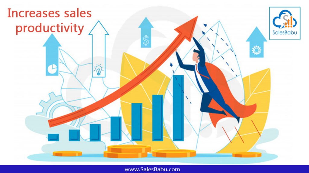 Using the correct software to improve sales productivity.