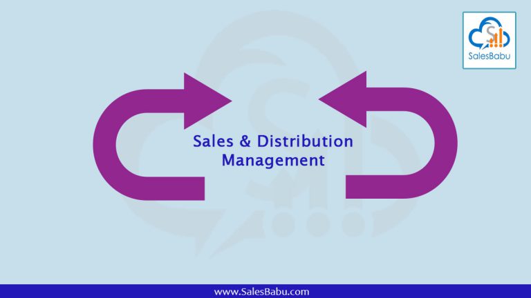 Online CRM for Sales & Distribution Management | SalesBabu CRM