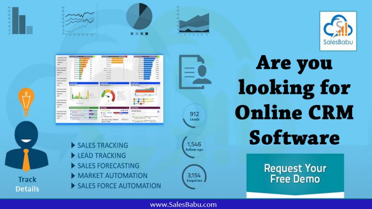 Are you looking for Online CRM Software