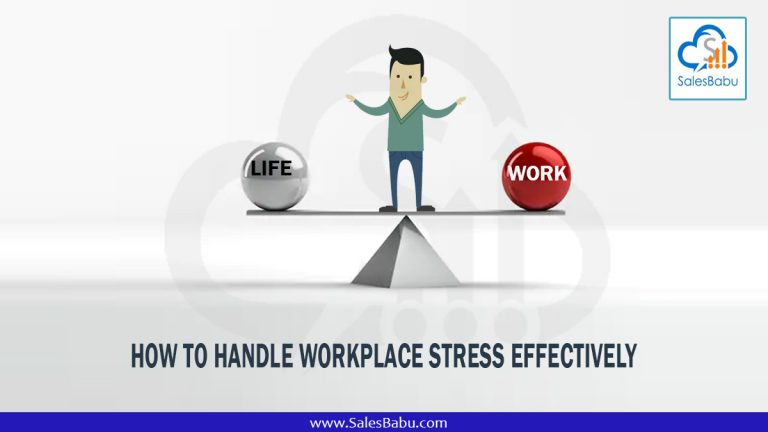 How to handle workplace stress effectively?