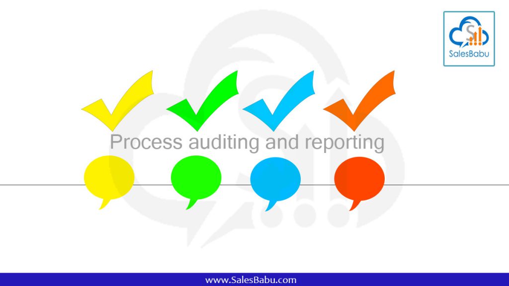 Process auditing and reporting
