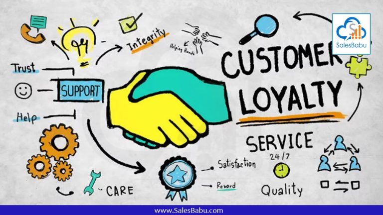 Retain your loyal customers : SalesBabu.com