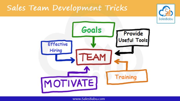Sales Team Development Tricks