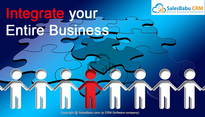 Integrate your Entire Business : SalesBabu.com
