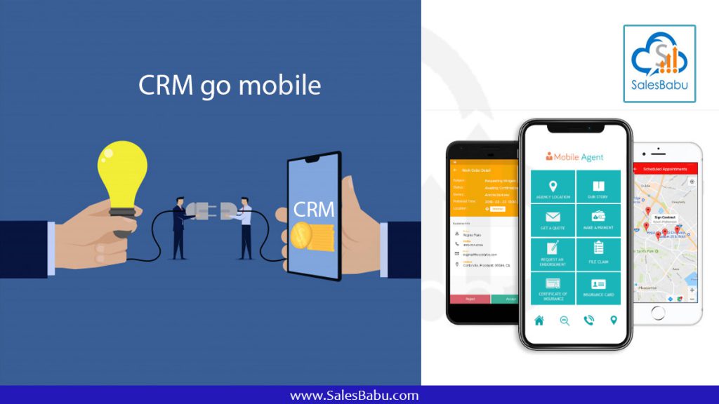 CRM go mobile : SalesBabu.com