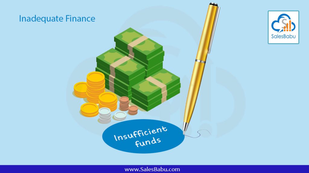 Inadequate Finance : SalesBabu.com