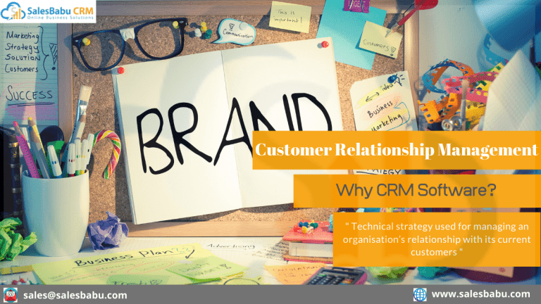 Why CRM Software