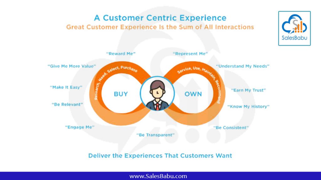 customer centric experience : SalesBabu.com