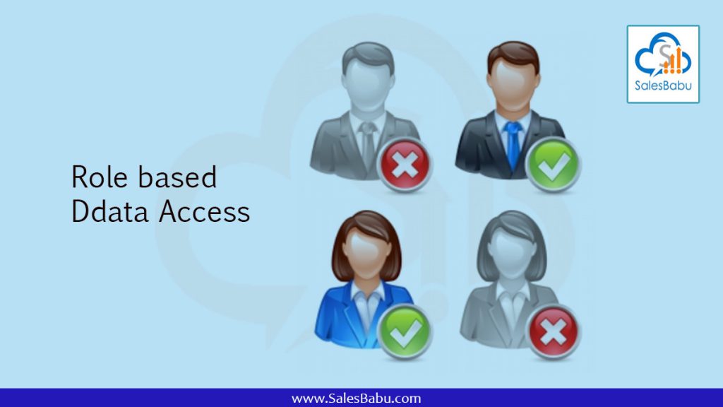 Role based data Access : SalesBabu.com