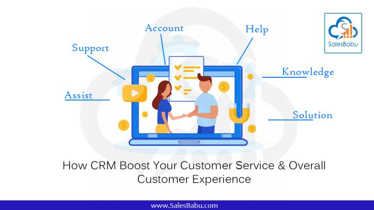 How CRM Boost Your Customer Service & Overall Customer Experience : SalesBabu.com