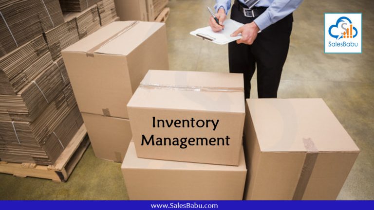 Inventory management : SalesBabu.com