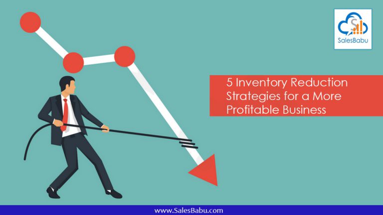 5 Inventory Reduction Strategies for a More Profitable Business : SalesBabu.com