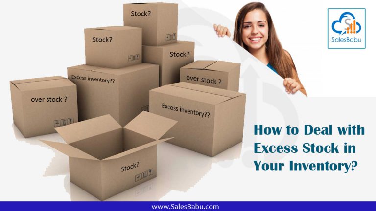 How to Deal with Excess Stock in Your Inventory : SalesBabu.com