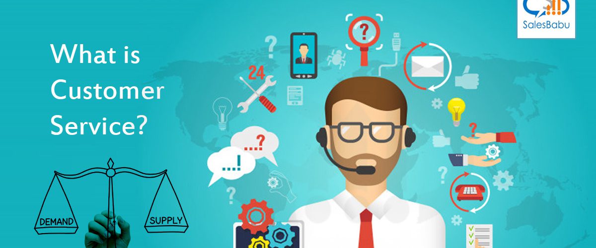 What is Customer Service | SalesBabu CRM