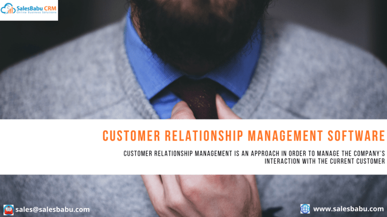 Customer Relationship Management software