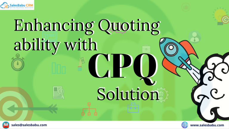 Enhancing Quoting ability with CPQ Solution
