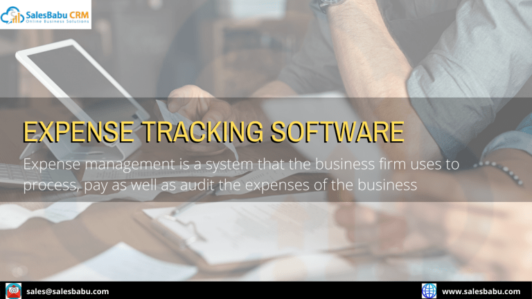 Expense Tracking Software