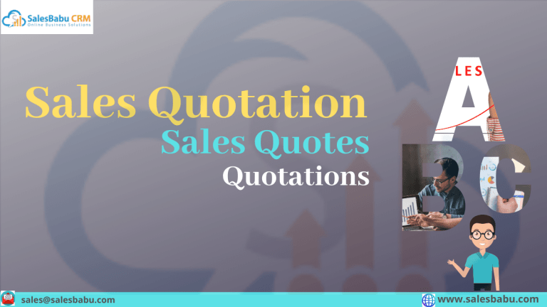 Sales Quotation Sales Quotes Quotations