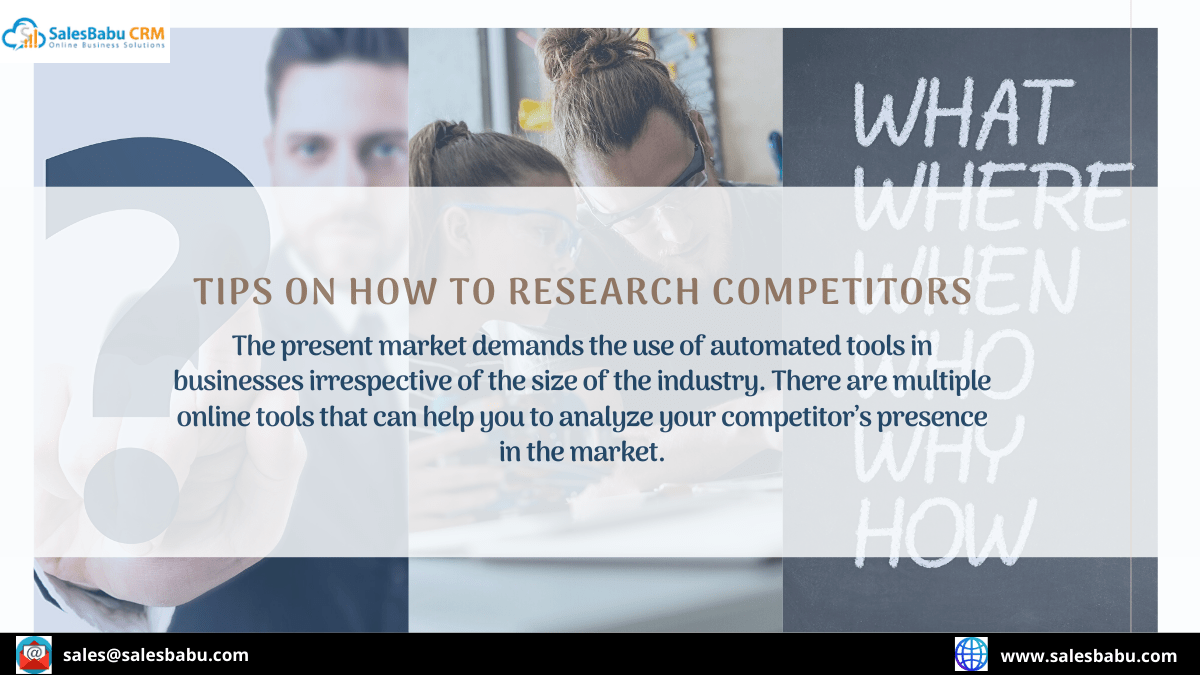 Tips on how to research competitors