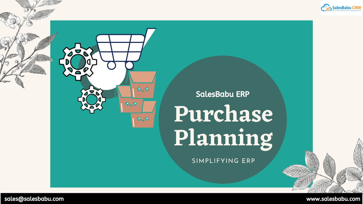 Purchase Planning