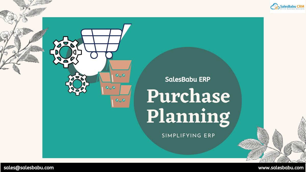 purchase planning