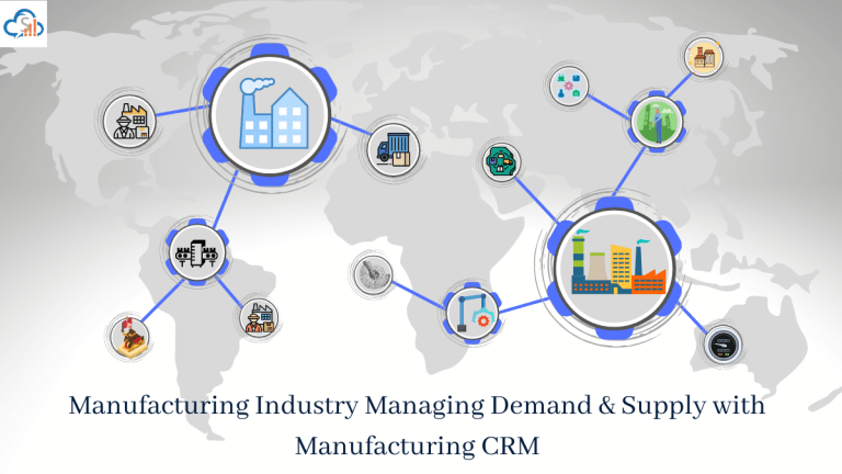 Demand and Supply Chain Optimization with manufacturing CRM software