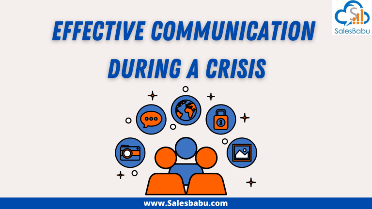 Effective communication during a crisis
