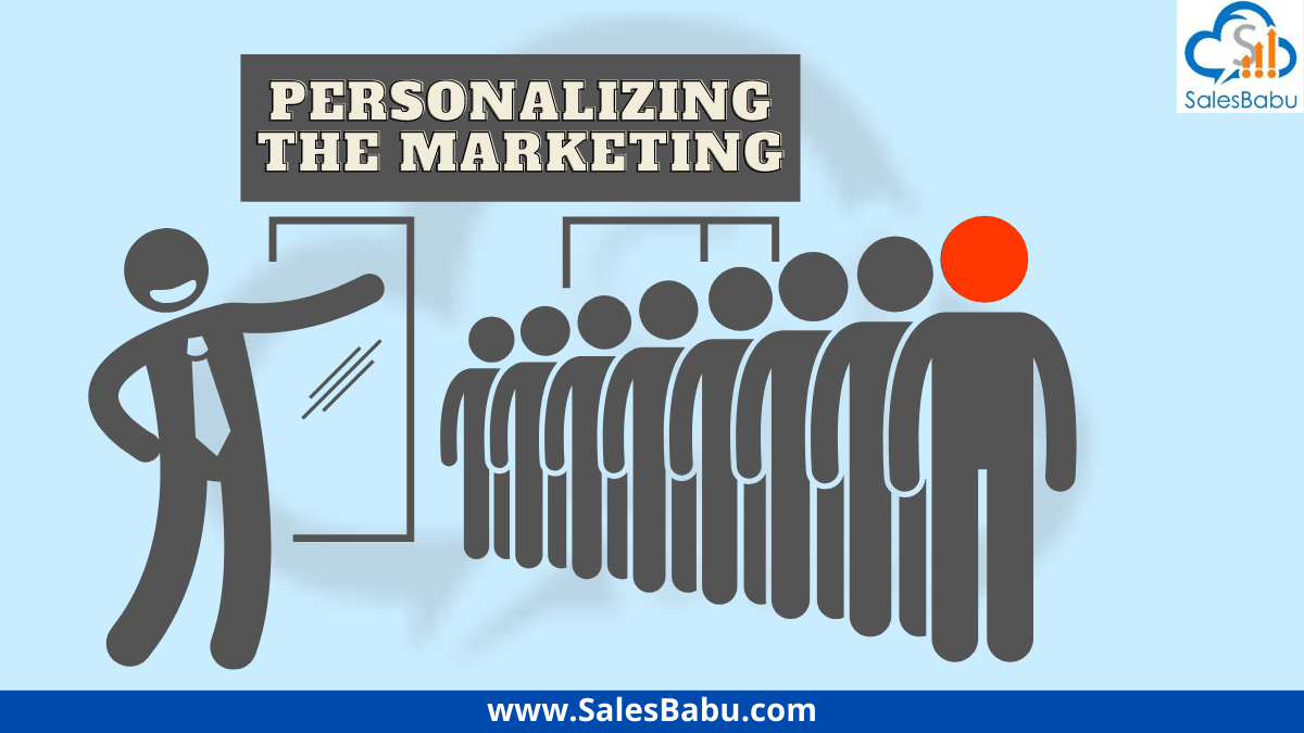 Personalized marketing to support the customers