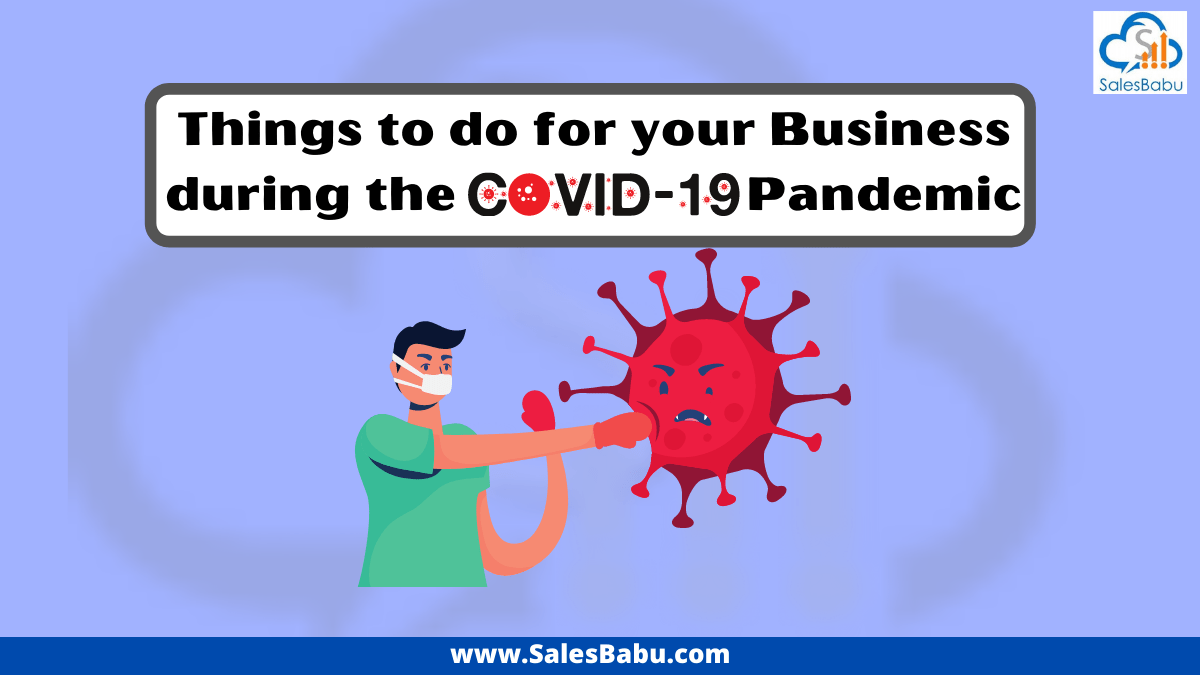 5 things to do for your business during the COVID-19 pandemic