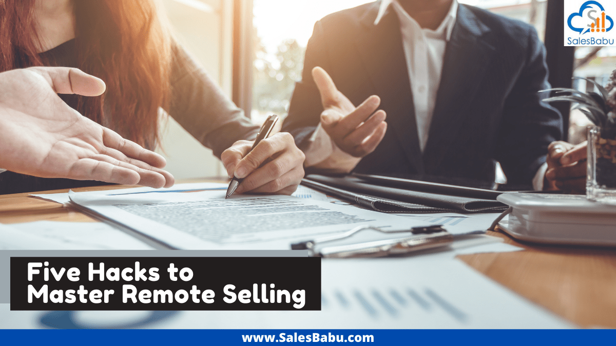 Hacks to Master Remote Selling