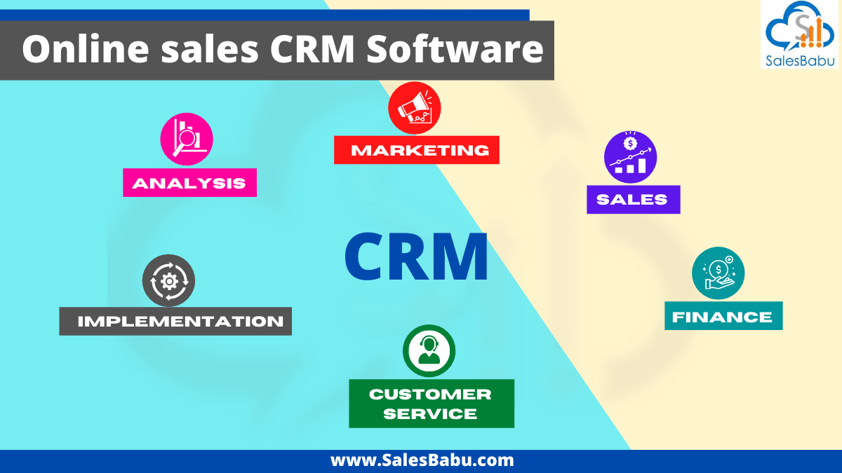 Online sales CRM software for better teamwork