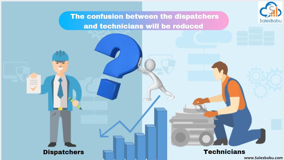 Confusion will be reduced between the dispatchers and technicians 