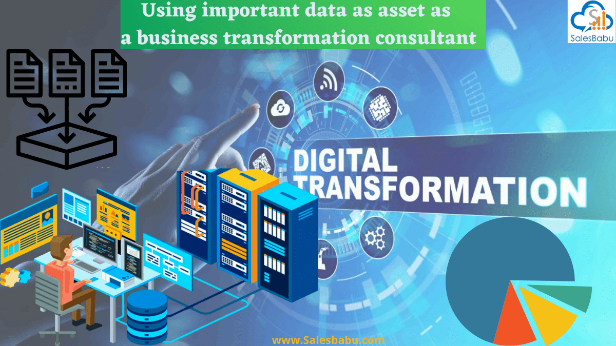 Important data as asset as a business transformation consultant 