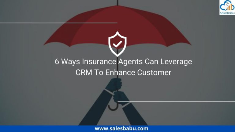 CRM For Insurance Agents