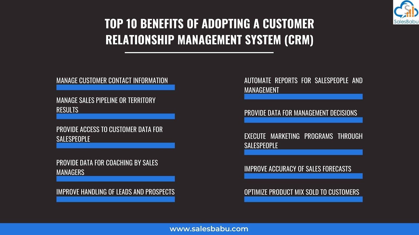 benefits of crm
