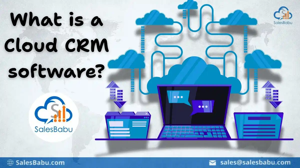Cloud CRM software : SalesBabu.com
