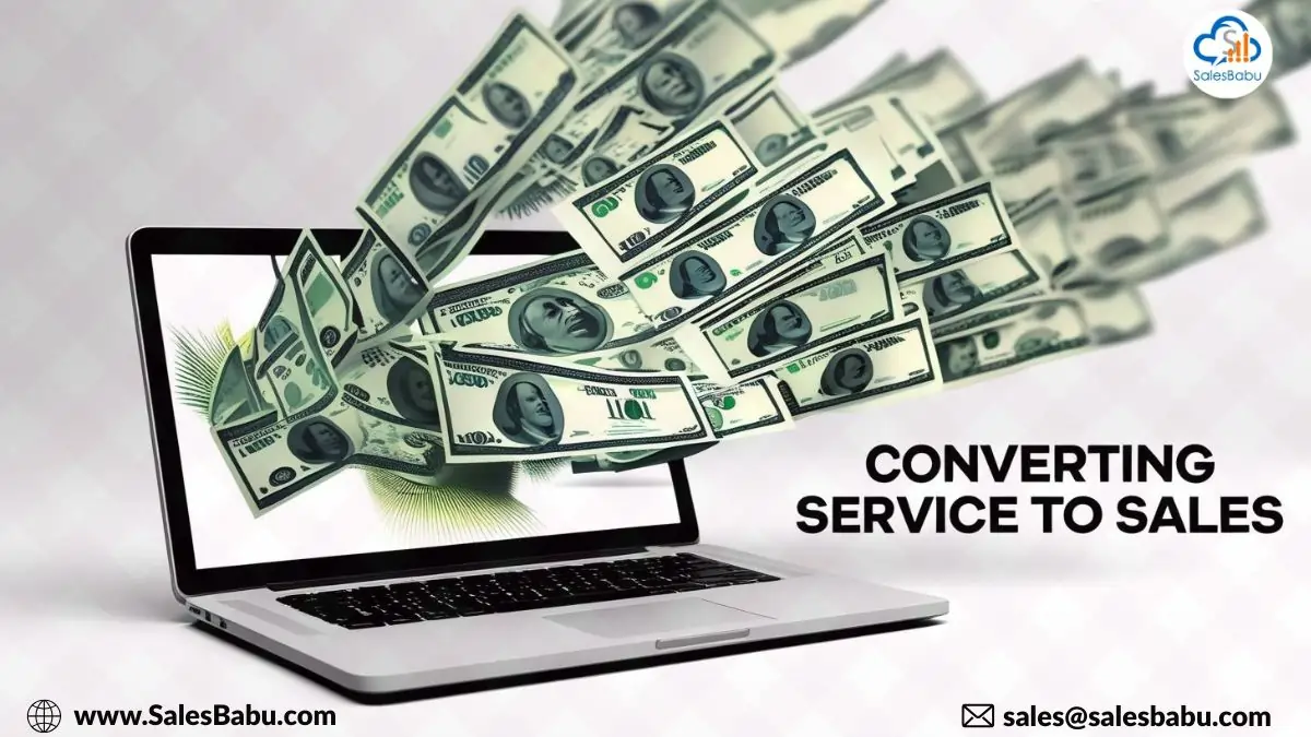 service to sales conversion