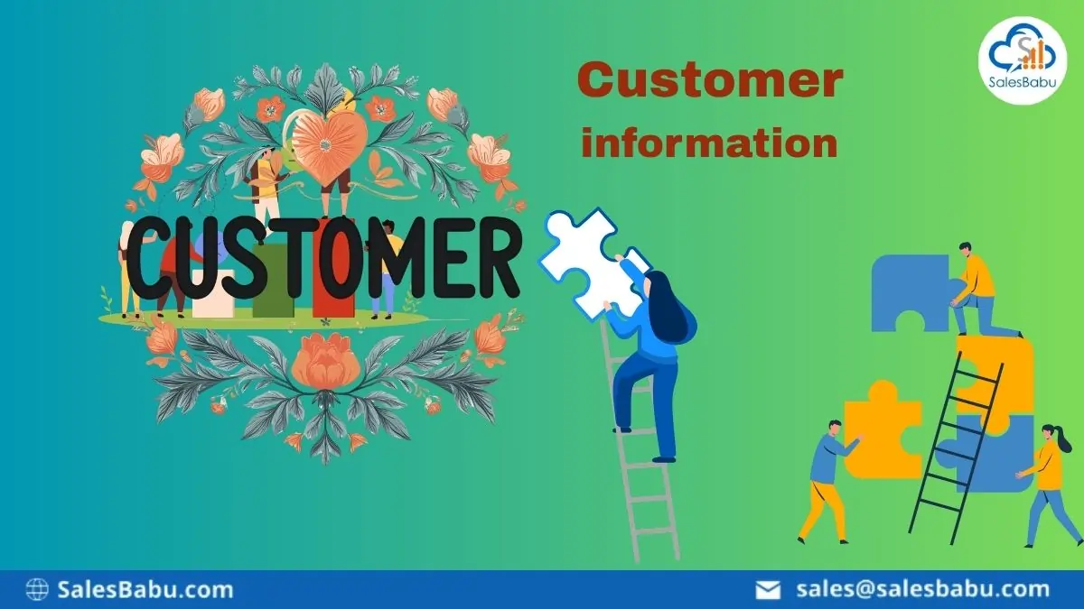 Customer information : SalesBabu.com