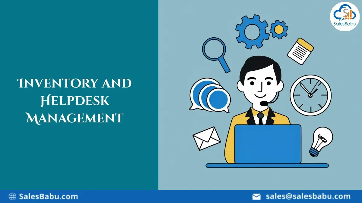 Inventory and HelpDesk Management : SalesBabu.com
