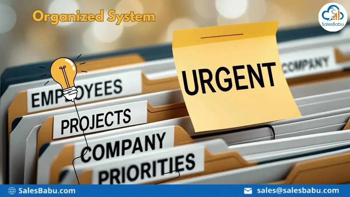 Organized System : SalesBabu.com