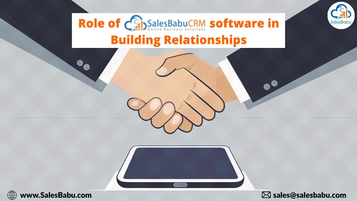 SalesBabu CRM software for building relationships SalesBabu CRM software for building relationships