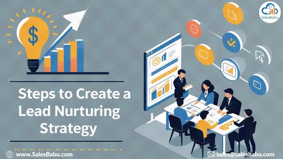 The steps for creating a lead nurturing strategy