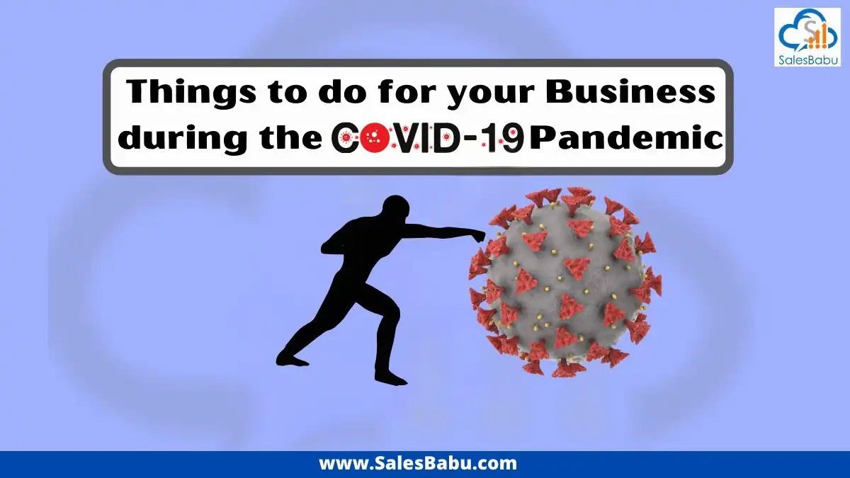 5 things to do for your business during the COVID-19 pandemic