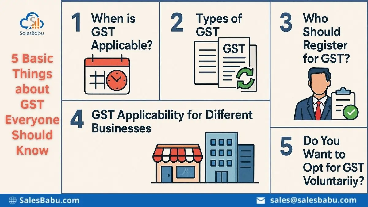 5 Basic Things about GST Everyone Should Know