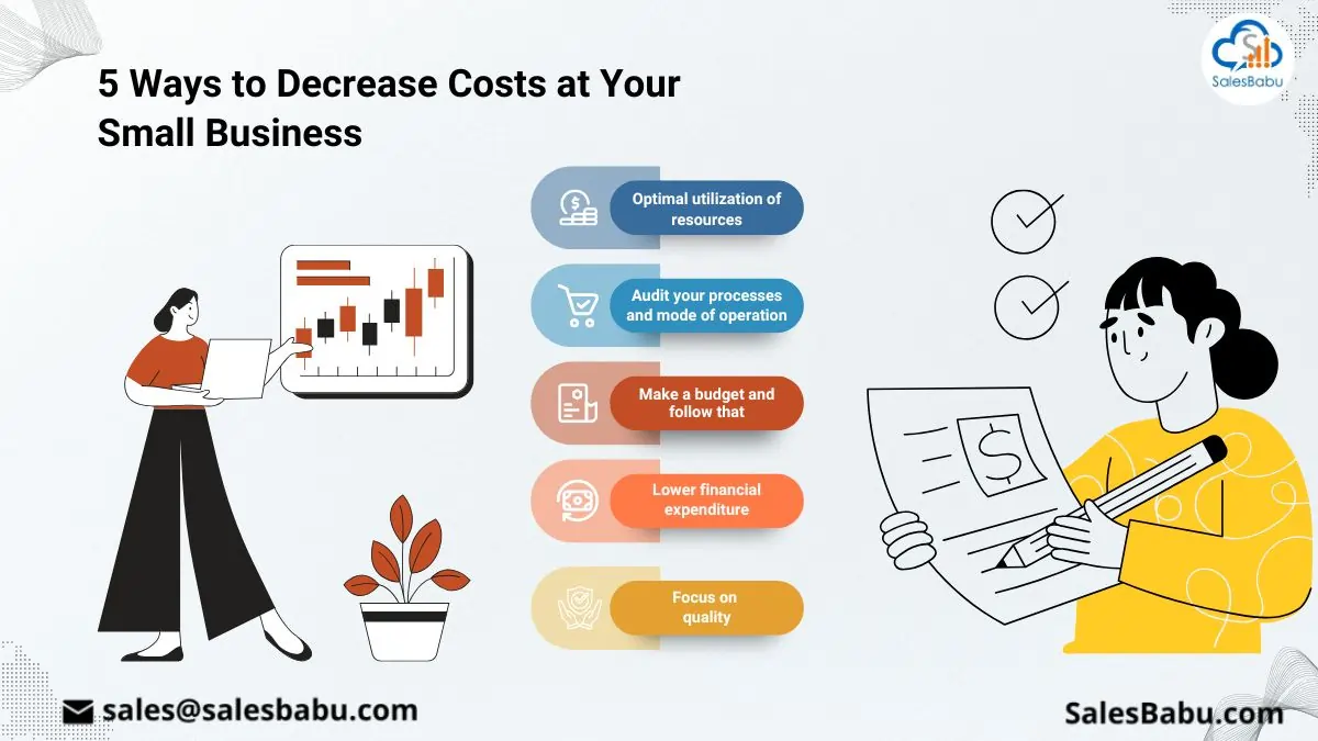 5 Ways to Decrease Costs at Your Small Business : SalesBabu.com