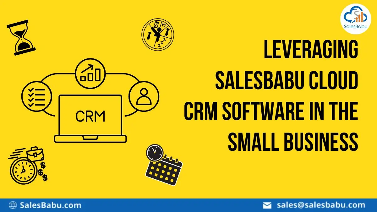 Leveraging SalesBabu Cloud CRM Software in the Small Business : SalesBabu.com